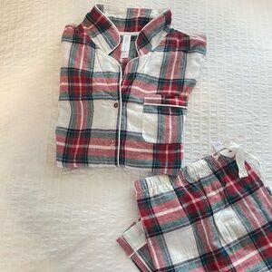 Stars Above Matching Plaid Pajama Set